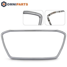 For 2013-2015 Mitsubishi Outlander Sport Front Bumper Grille Molding Trim Chrome