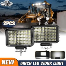 4PCS 6x4" 180W LED Flood Lights 12V 24V Work Lamp For offroad Truck Tractor 4x4