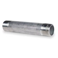 Manufacturer Varies 1/2" MNPT x 6" TBE Stainless Steel Pipe Nipple Sch 40