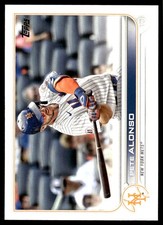 Pete Alonso 2022 Topps #315 New York Mets FREE SHIPPING AutographDen