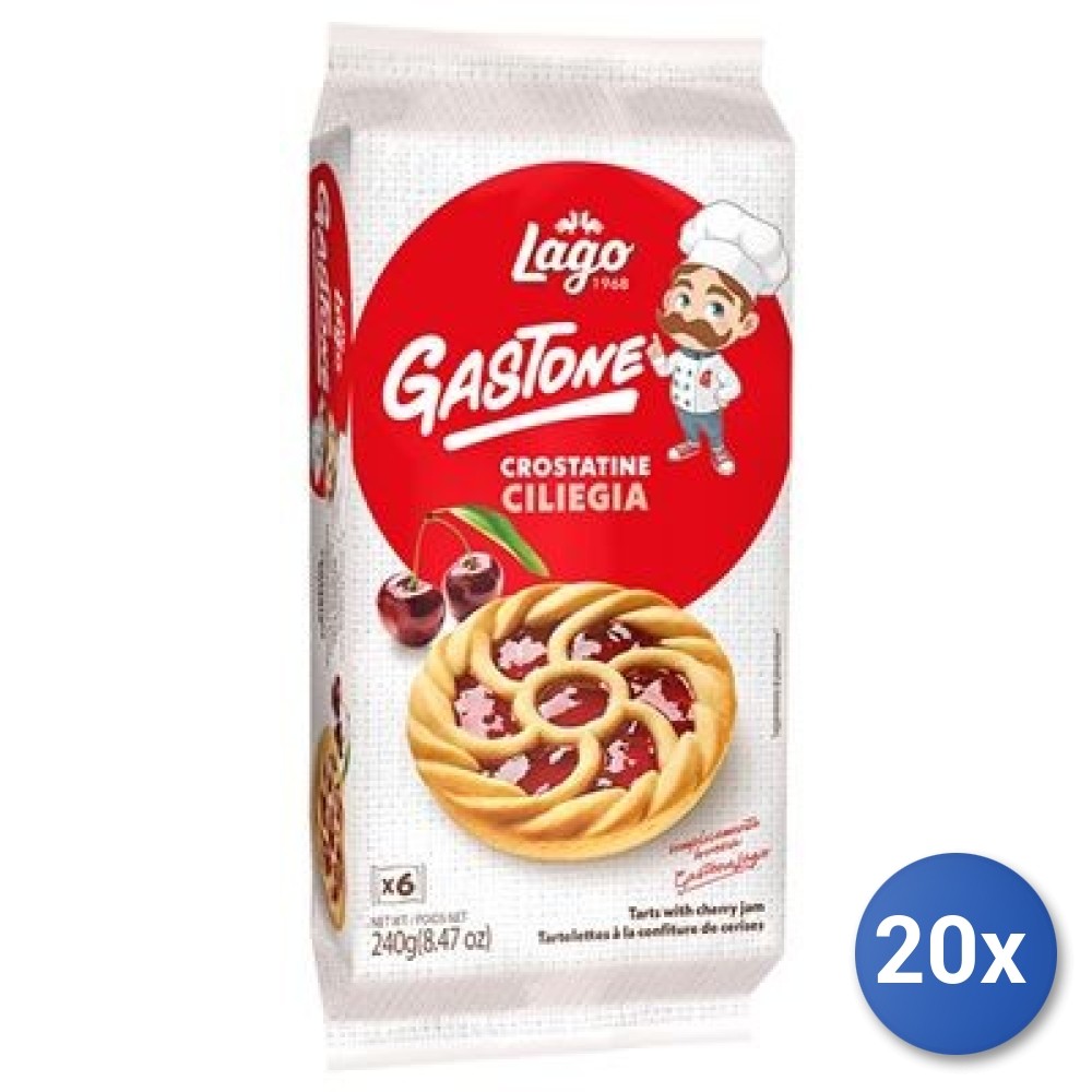 20X Multipack Elledi Lago Cherry Crostatina 6X40 240 Gr
