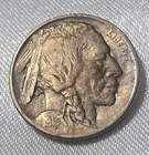 1913 D TYPE 1 BUFFALO NICKEL - XF/AU