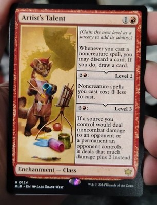 Artist's Talent #124 Bloomburrow Rare Enchantment MTG NM/M
