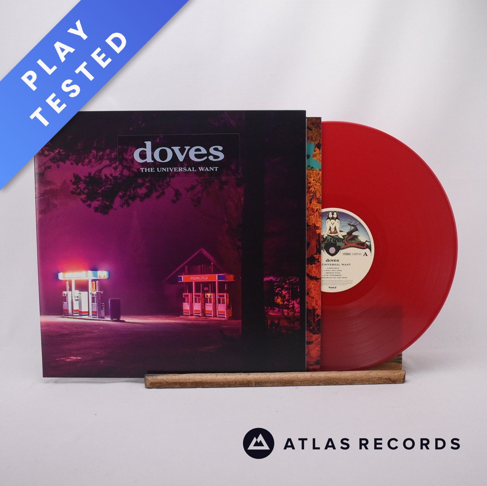 Doves The Universal Want Red Limited Edition LP Album Vinyl Record - NM/NM