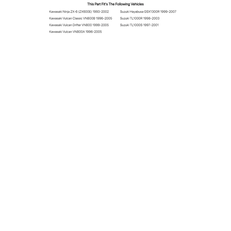 Стальная задняя звездочка Vortex 530 43 зуба черная для SUZUKI TL1000R 1998-2003 - Изображение 3 из 3