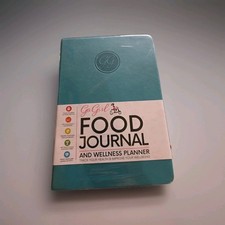 GoGirl Food Journal And Wellness Planner - Teal