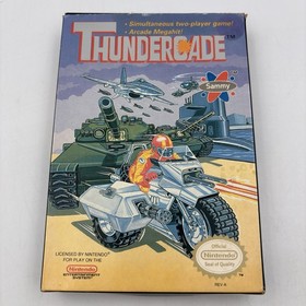 Thundercade (NES, 1989)Complete CIB Nintendo Nes Game Authentic