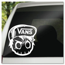 3 Vans Demon Skull Vinyl Decal Sticker