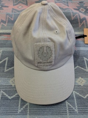 Mens Belstaff Dalesman Cap hat grey gray NEW NWT