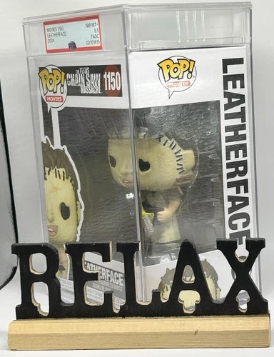 Leatherface #1150 2024 PSA 8.5 NM-MT+ Funko Pop Movies Texas Chain Saw Massacre