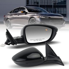 Right Passenger Side Mirror Compatible With Honda Accord 2018-2022 with Turn ...