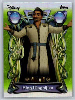 King Magnifico 2025 Topps Disney Wonder Villains #183 Wish Foil