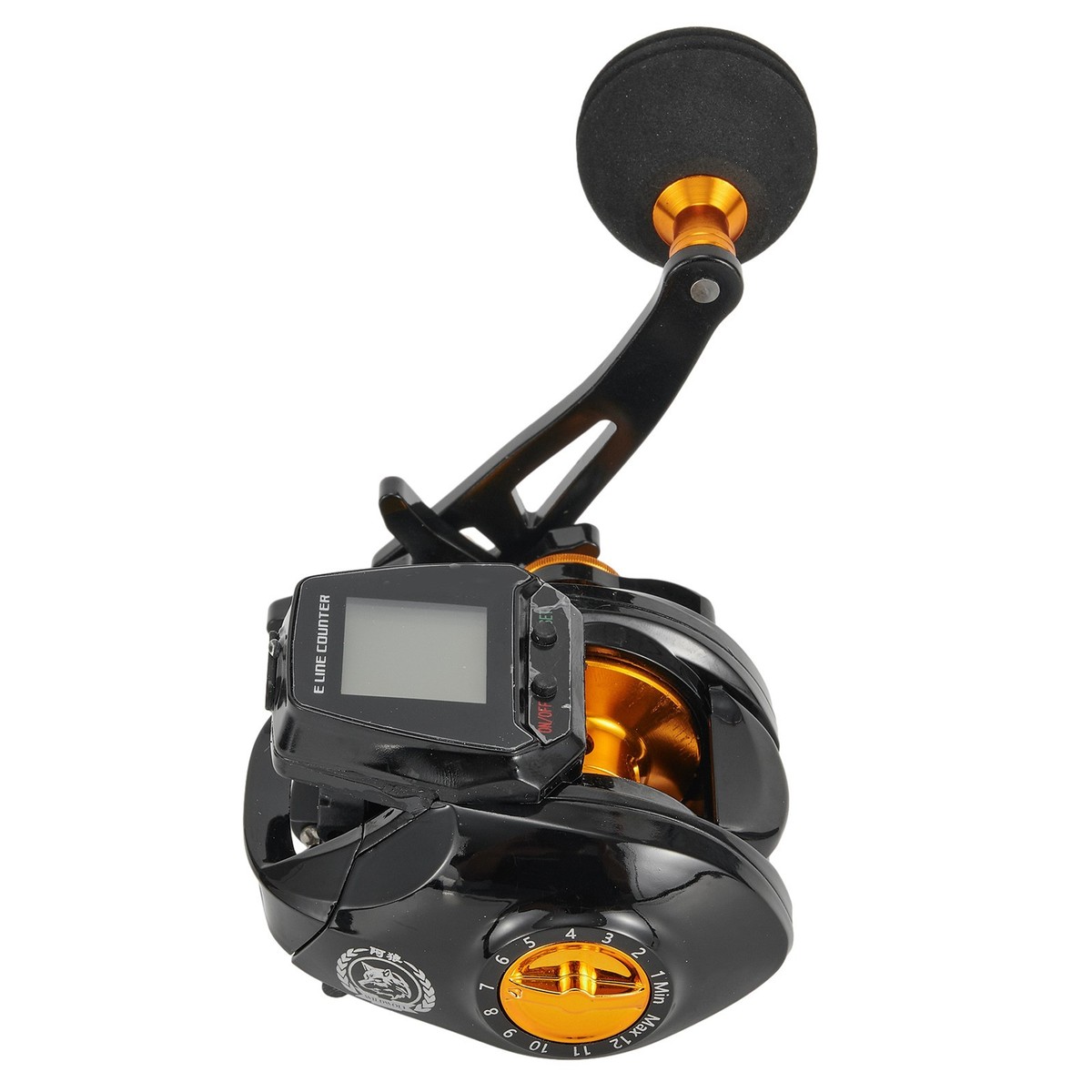 FACULX Baitcasting Fishing Reel, Digital Fishing Baitcasting Reel With