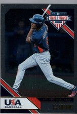 2020 Panini USA Baseball Stars & Stripes #91 CJ Abrams Base (Retail)