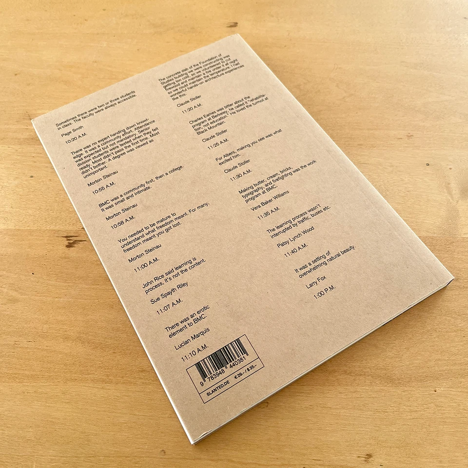 American Bauhaus: Erik Schmitt, Slanted Publishers, 1st Edition, Germany, 2022 - Image 3 of 4