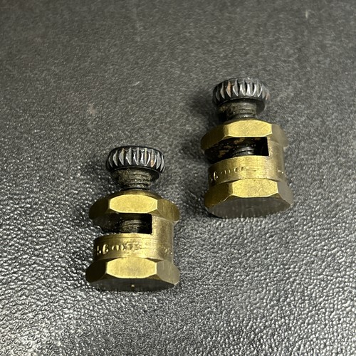 Artigiano vintage n. 335-3956 Calibri per scale in ottone per livella usati - Foto 3 di 5