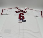 Stan Musial Autographed St Louis Cardinals Majestic Cooperstown Jersey - PSA/DNA