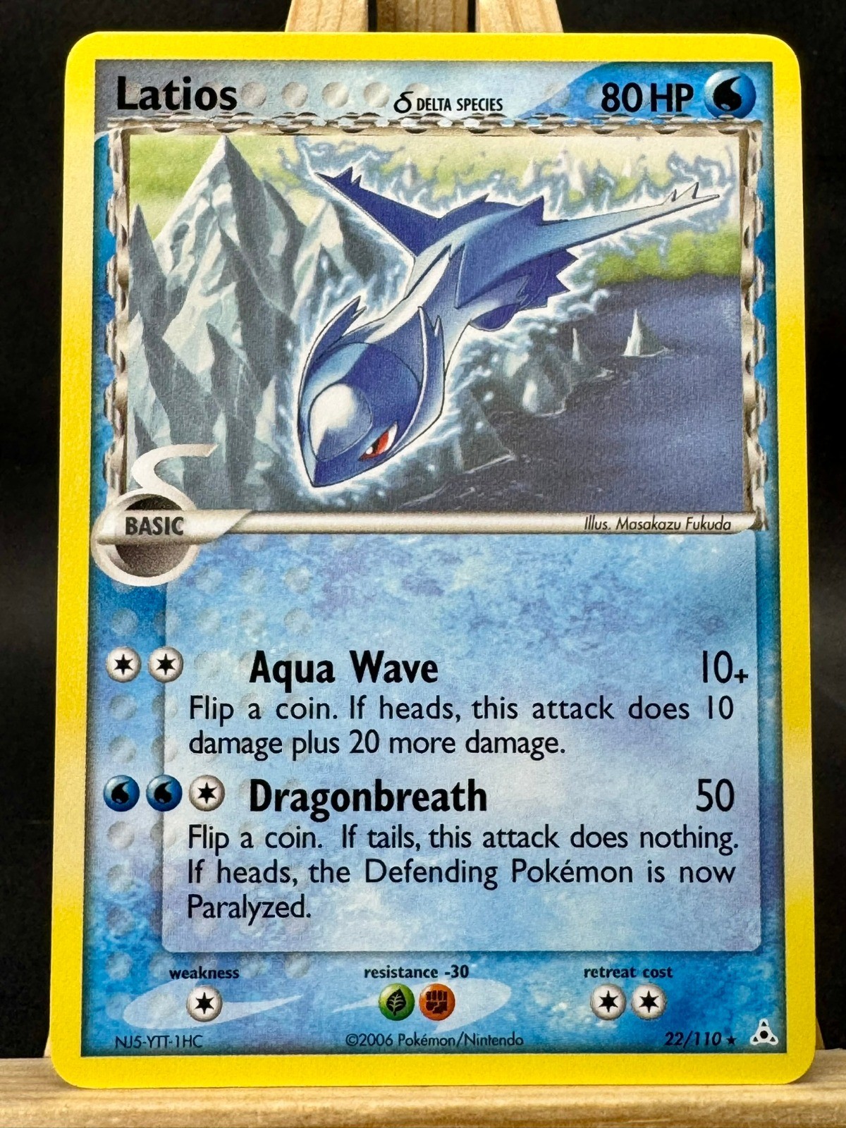 Latios (Delta Species) Rare Pokemon Trading Card Game Holon Phantoms 22/110 NM