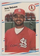 1988 Fleer Update Glossy Jose DeLeon #U-119 0w8