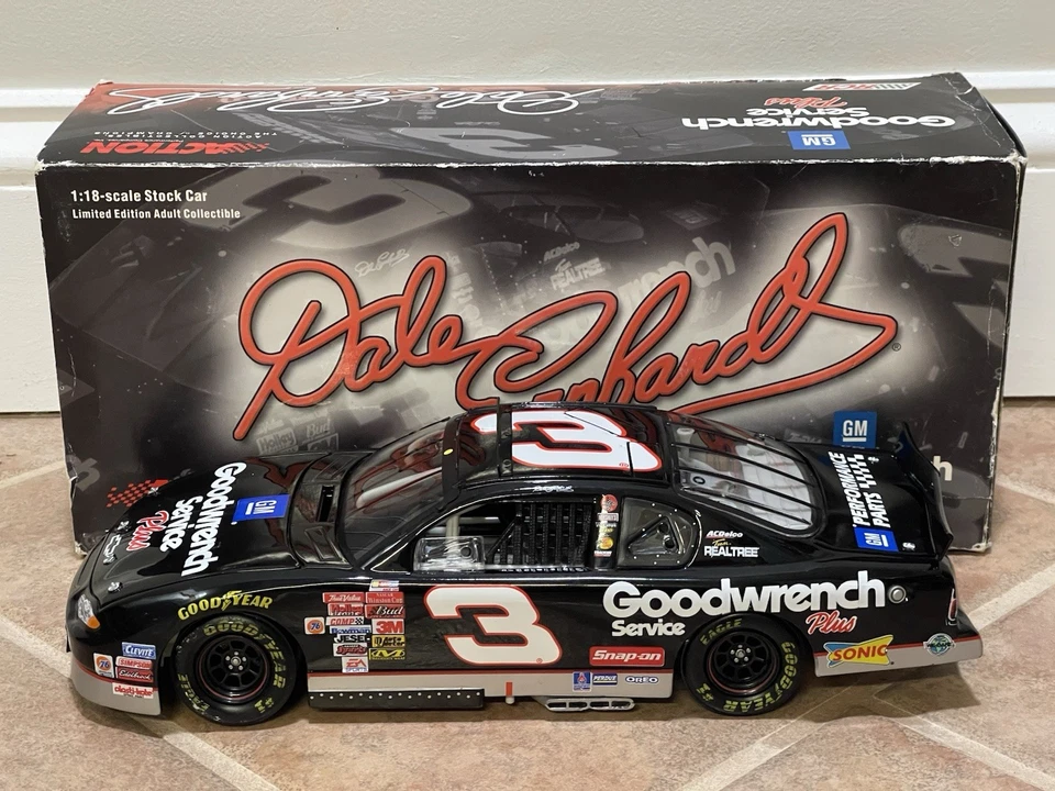2001 Dale Earnhardt Goodwrench W/ Sonic Daytona 500 Last Ride NASCAR Action 1/18 - Image 3 of 4