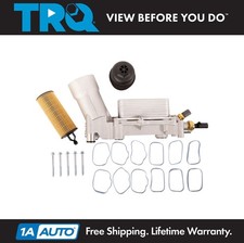TRQ Oil Filter Housing & Cooler Assembly Fits 2012-25 Jeep Wrangler