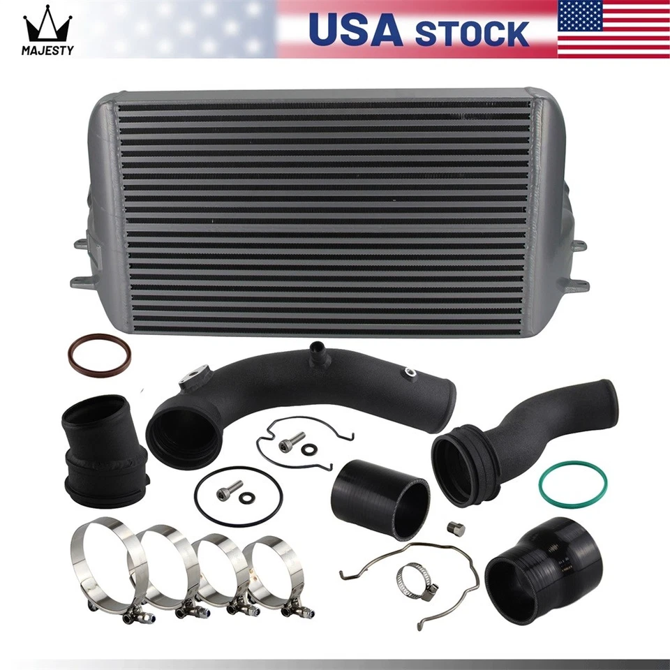 Kit intercooler + tubo de refuerzo de carga turbo para BMW X5 F15 E70 X6 F16 E71 35i 40e Foto 3 de 4
