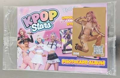 KPOP Stars Photocard Album / Photocards Sammelbilder Binder mit QR Code
