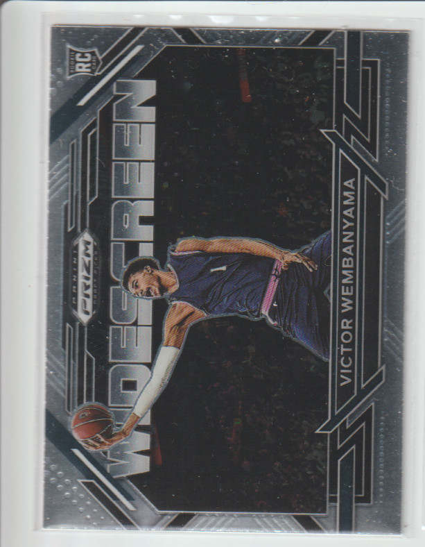 2023 Panini Prizm Draft Picks Widescreen Victor Wembanyama #1