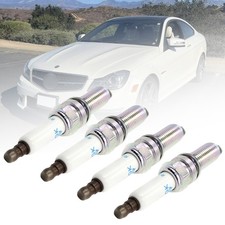 NEW A0041595803 Spark Plugs For Mercedes-Benz W204 C-Class OM271 Petrol 4PCS