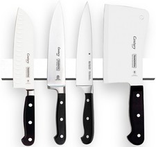 10 Inch White Magnetic Knife Holder for Wall No Drilling Use as Magnetic Knif...