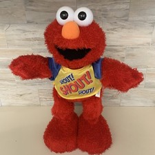 Elmo 2004 Shout Shout Shout Singing Sesame Street Automated Toy -Parts Only