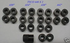 TYCO OR MATTEL 440,440-X2 SLIP ON SILICONE SUPER TIRES SLOTCAR TUNING ASSORTMENT
