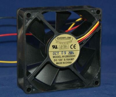 Everflow Lüfter 80x80x25mm R128025DH DC 12V 2900 U/min
