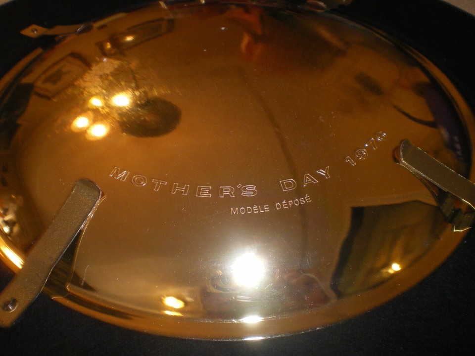 LIMOGE JeanPaul Loup ENAMEL Copper Mother & Child Plate 1976 Wall Art