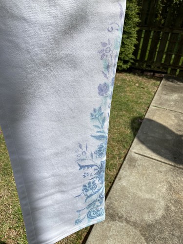NUEVO CON ETIQUETAS Polo Ralph Lauren Jean Mujer SiZE 8 Pintura Blanca Regular Gruta Azul - Imagen 8 de 12