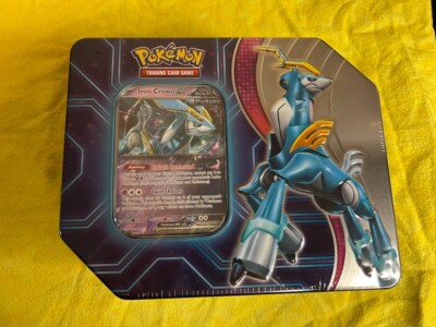 Pokemon Paradox Destinies Tin - Iron Crown EX - Brand New! Factory Sealed!