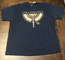 Oklahoma National Cowboy Museum T-shirt Sz XL Native American Print USA NWT!
