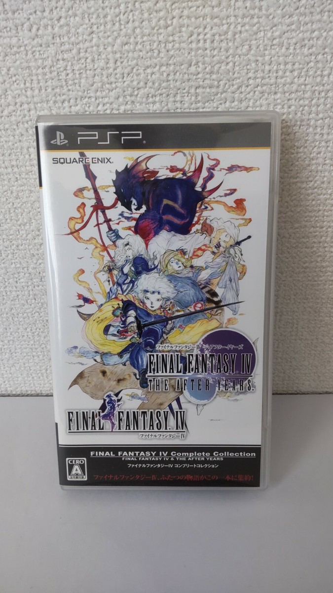 FINAL FANTASY4 IV Complete Collection japanese version psp