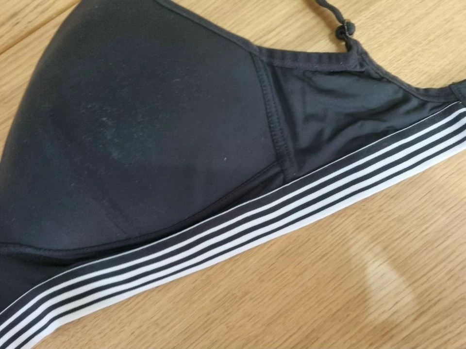 Sujetador Pretty Polly talla 32 D blanco y negro Foto 2 de 3