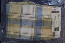 Longaberger Cornflower Plaid Hostess Serve It Up! Basket Liner #20402123 - NEW