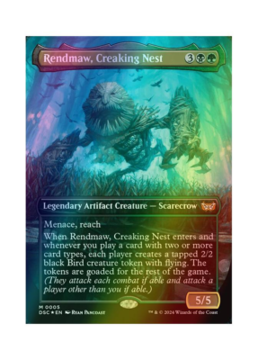 Magic the Gathering MTG DSC Rendmaw, Creaking Nest 5 Foil Near
