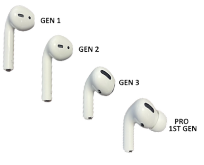 Genuine Apple Airpods Pod or Case (Gen1, Gen2, Gen3, Pro Gen 1) FOR PARTS  ONLY!