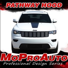 2011-2020 Pathway Hood Jeep Grand Cherokee Decal 3m Pro Vinyl Graphics Stripes