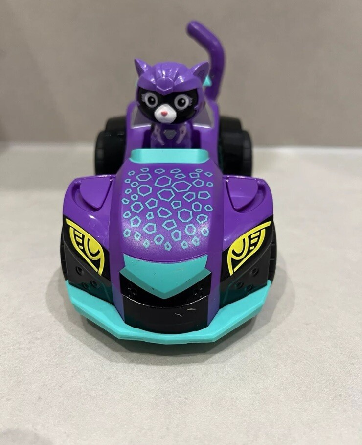 Paw Patrol Shade Cat Pack Transforming Vehicle Action Figure Rare Toy