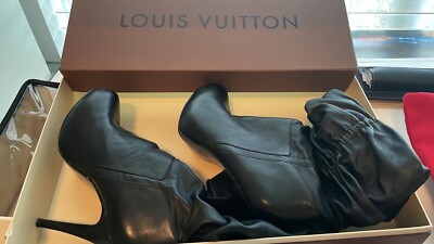 Size 9 Louis vuitton heeled boots