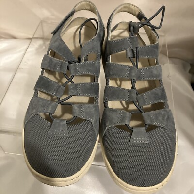 Dansko Riona Fisherman Sandals Sneakers EU 38 Slate Gray  display picture 1