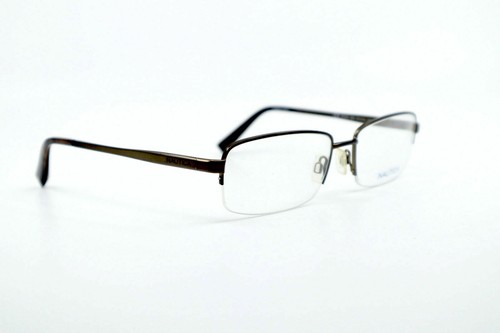 BRAND NEW NAUTICA N7246 200 BROWN AUTHENTIC EYEGLASSES METAL MENS RX 57-18-140MM - Picture 4 of 7