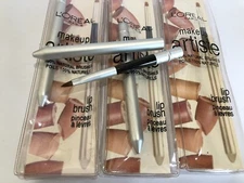 L'oreal Brush -- Makeup Artiste All Natural  LIP BRUSH   NEW/SEALED  (LOT OF 3)