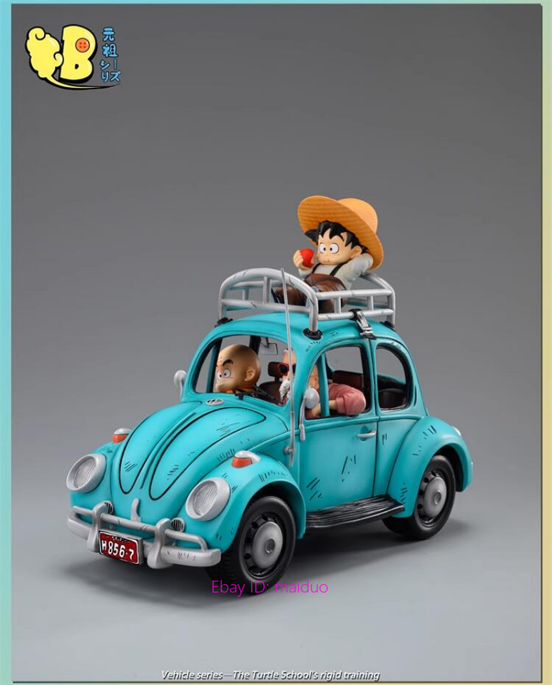 Master Roshi Goku Driving Car Resin DB Studio Dragon Ball Statue 24cm ...