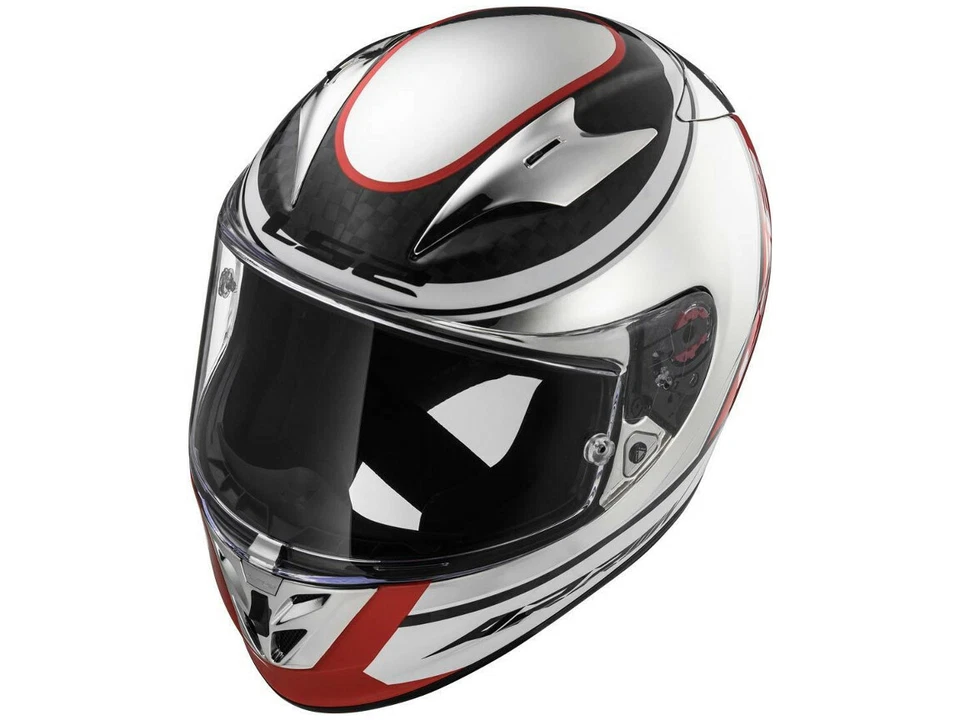 LS2 Integralhelm FF323 Arrow C Evo Fury Carbon | Chrome Carbon | Motorradhelm... - Bild 2 von 4